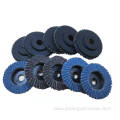 flexible mini flap disc quick change disc